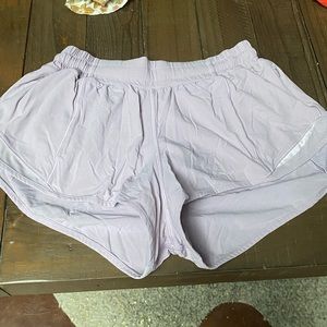 Light purple Lululemon shorts, size 8. Photos to come!